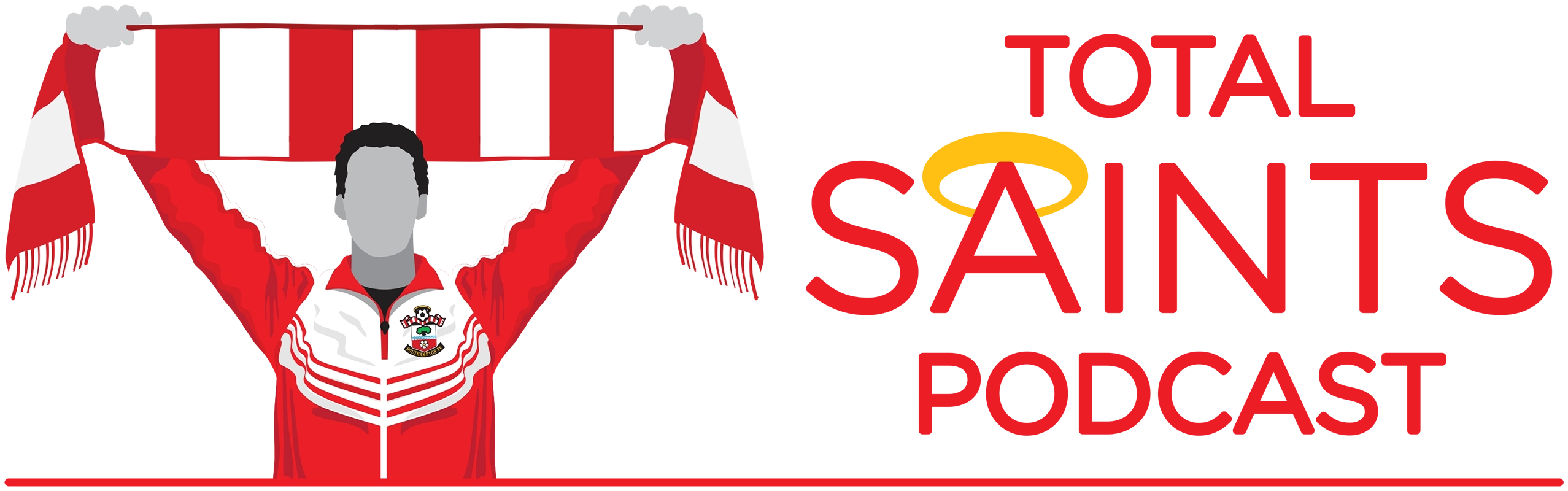 Total Saints Podcast logo (rectangle)